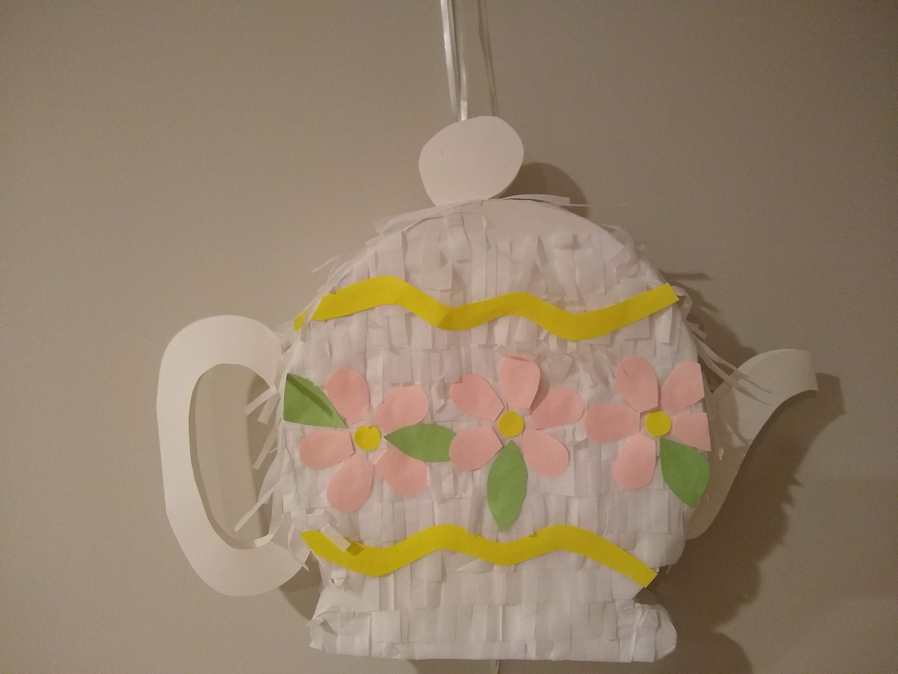Teapot Pinata Party Supply Tea Party Decor Party Decor Etsy