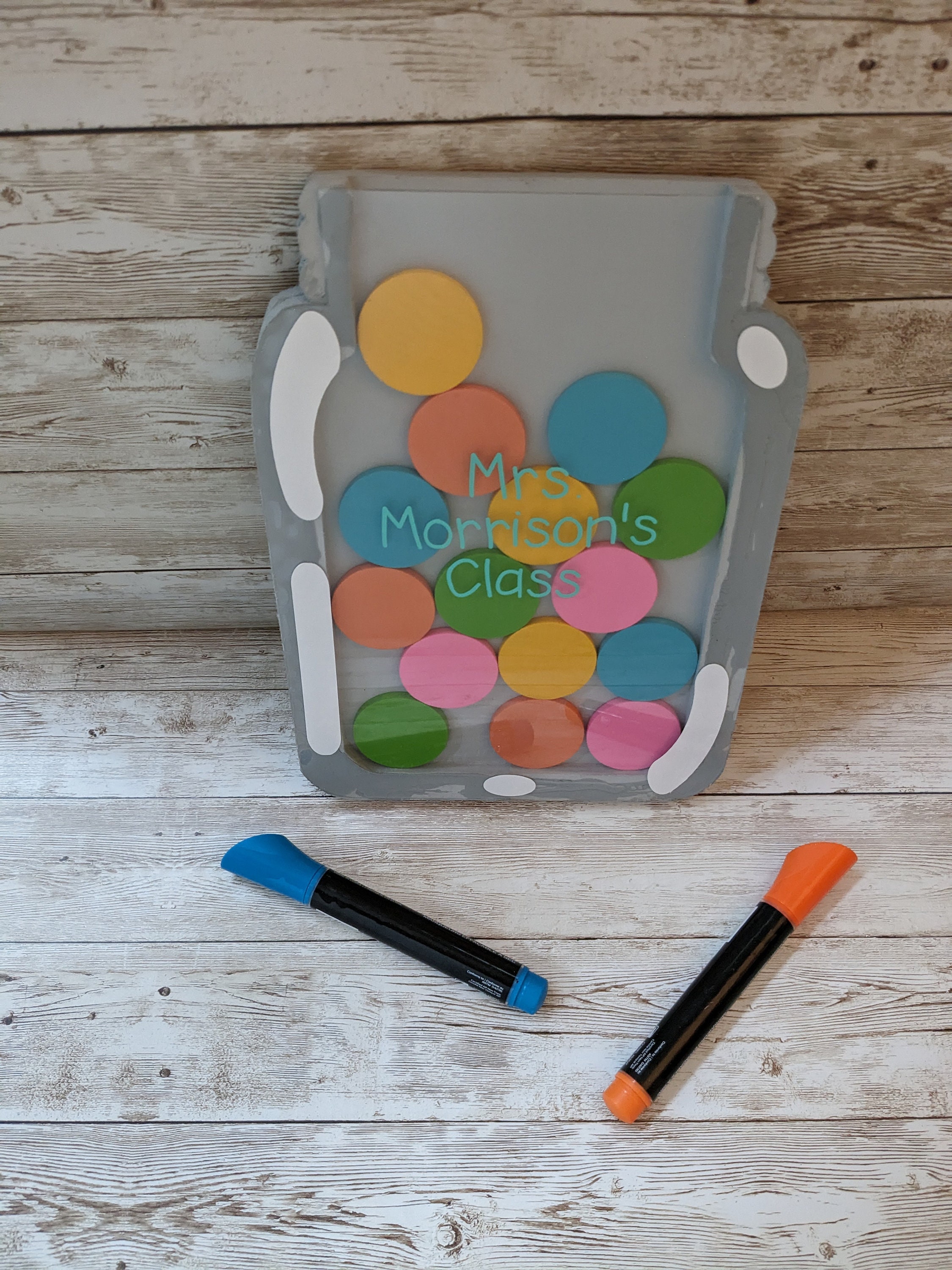 Lot de 100 bocaux de récompense pour enfants, pot de récompense pour enfants, outils de gestion du comportement, pot de récompense pour bon comportement, maison, salle de classe, école (33 x 25