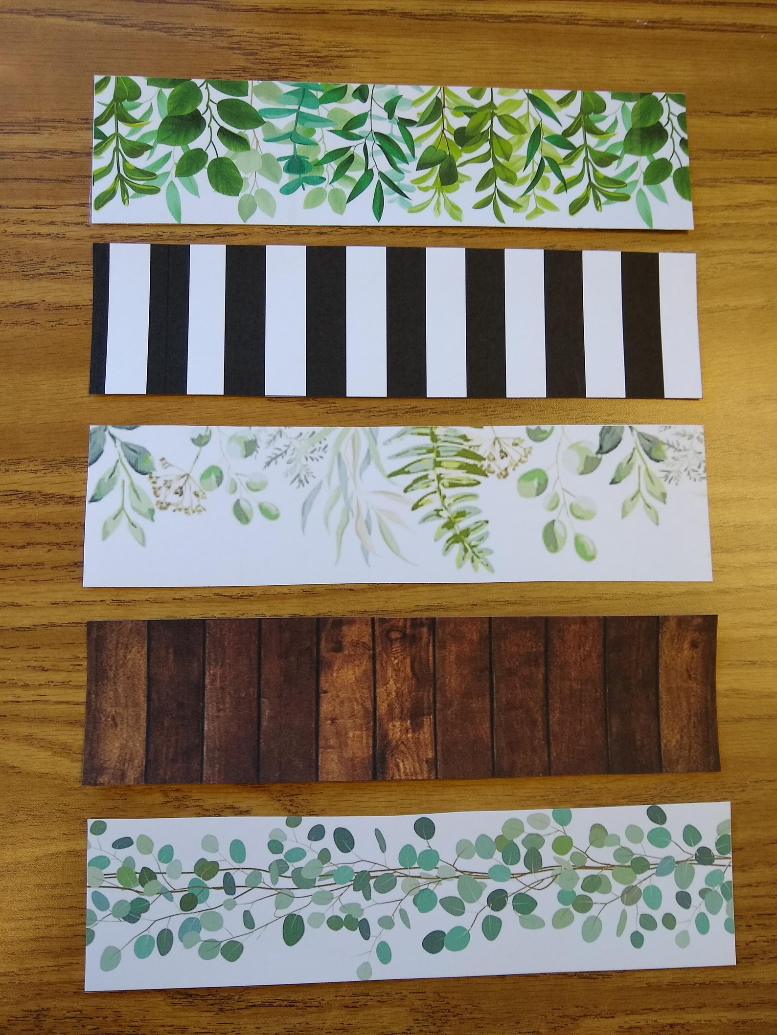 Classroom Borders for Bulletin Boards Greenery Borders Etsy