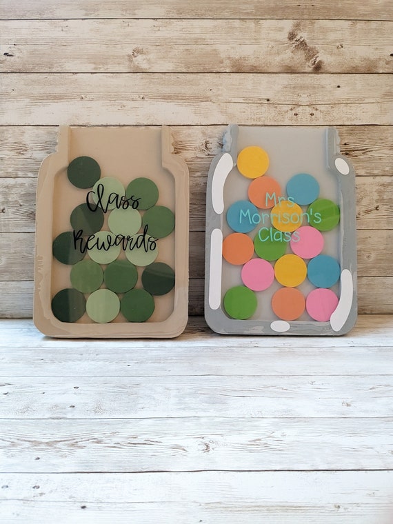 Custom Magnetic Reward Jar,reward System for Kids Behavior,classroom Smiley Star Jar,chore Chart Gift for Kid,potty Training,back to School - Ireland
