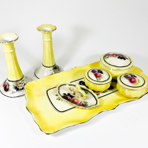 Vintage Vanity Set Etsy