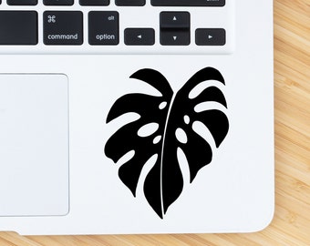 Monstera Deliciosa Decal || Car decal || Monstera decal || laptop decal || Houseplant Decal