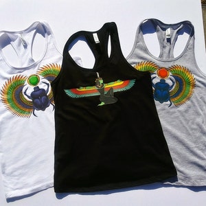 Khepri (scarab beetle) tank top