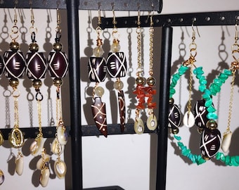 Cowrie Shell Earrings