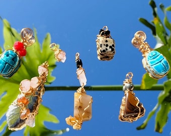 Copper Wrapped Amulets