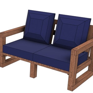 DIGITAL PLANS: Fisher&#39;s Patio Furniture