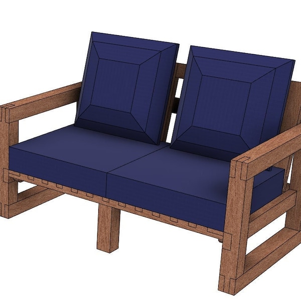 DIGITAL PLANS: Fisher's Patio Furniture