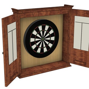 Fisher&#39;s dartbordkast