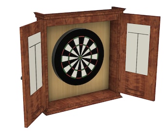 Fisher's Dartboard Cabinet