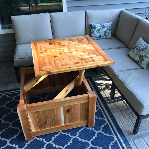 DIGITAL PLANS Fisher s Lift top Coffee Table Etsy