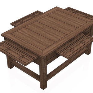 DIGITAL PLANS: Fisher's Ultimate Gaming Coffee Table image 9