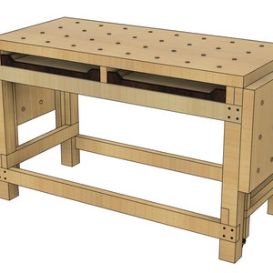 DIGITAL PLANS: Fisher&#39;s Workbench