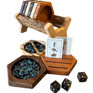DIGITAL PLANS: Fisher&#39;s Hex Gaming Trays