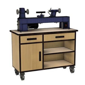 DIGITAL PLANS: Fisher's Lathe Cart