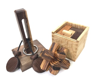 Fisher's houten puzzels