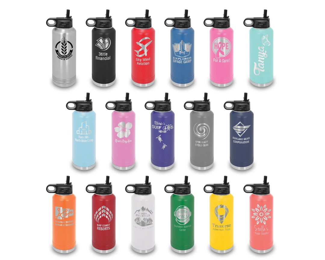 Personalized 40 Oz Stainless Steel Polar Camel Water Bottle - Etsy