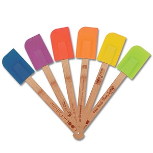 Silicone Spatula with Bamboo Handle