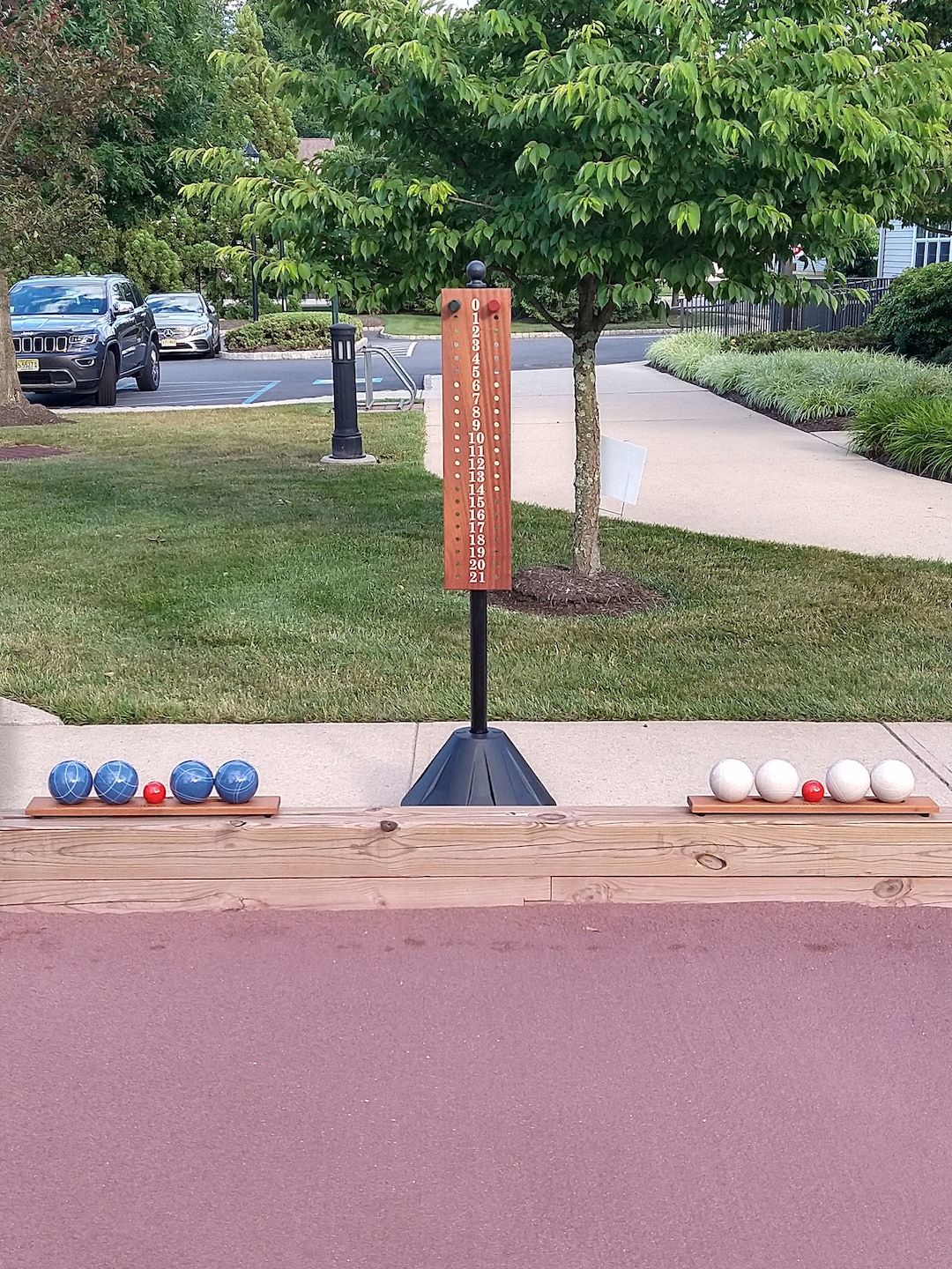 Bocce Scoreboard Portable Stand. Etsy