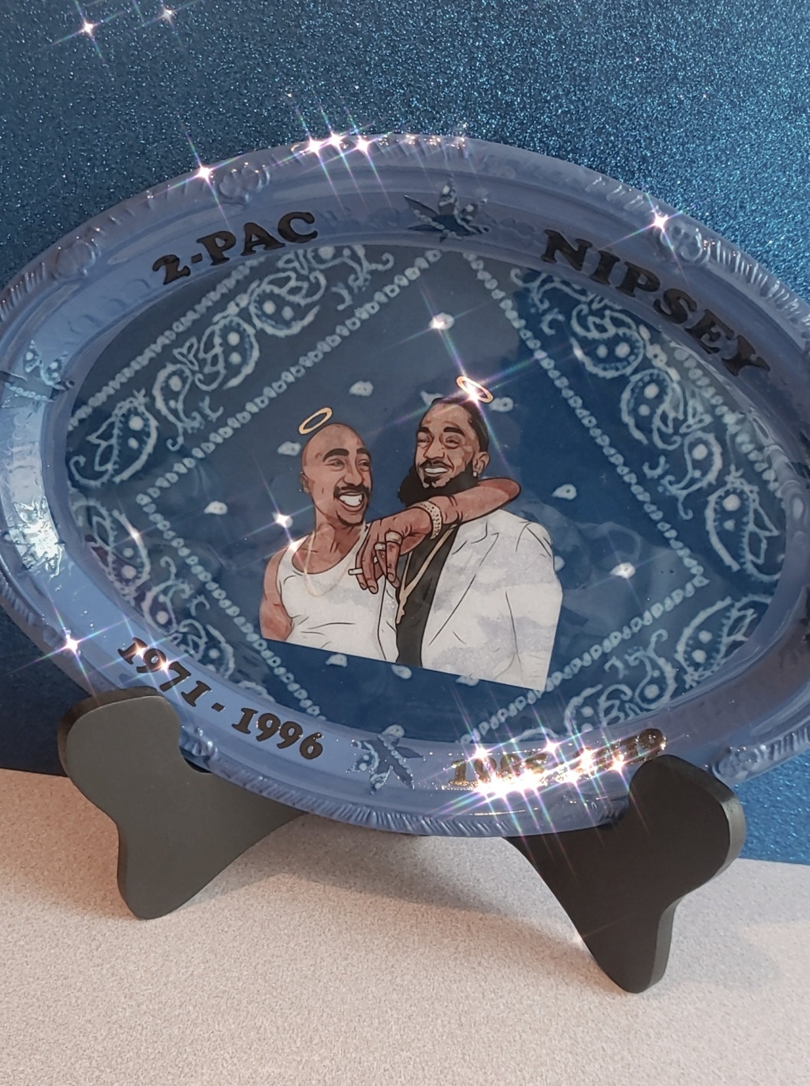 I sell made to order smoke trays that is also available in Etsy