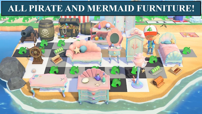 Animal Crossing Ultimate Treasure Island 5700 Items ALL | Etsy