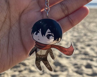 Mikasa Ackerman Keychain - Etsy