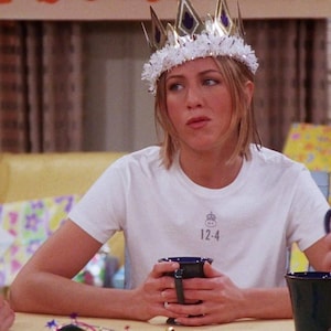 Friends Tshirt Rachel Green Crown 12-4 Unisex Happy Birthday Grandma Graphic Tee | Ache Mode image 2