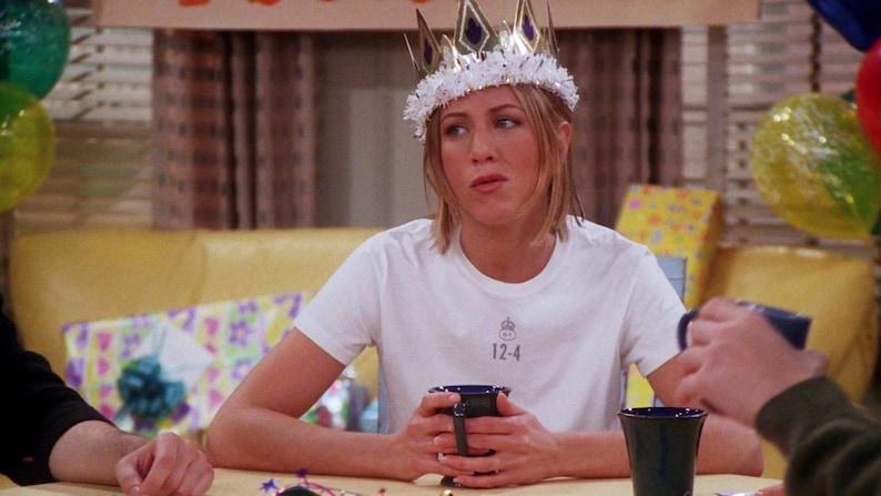 Friends Tshirt Rachel Green Crown 12-4 Unisex Happy Birthday Grandma Graphic Tee | Ache Mode image 2