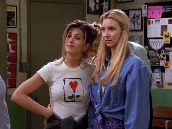 Friends Tshirt Rachel Green Heart 