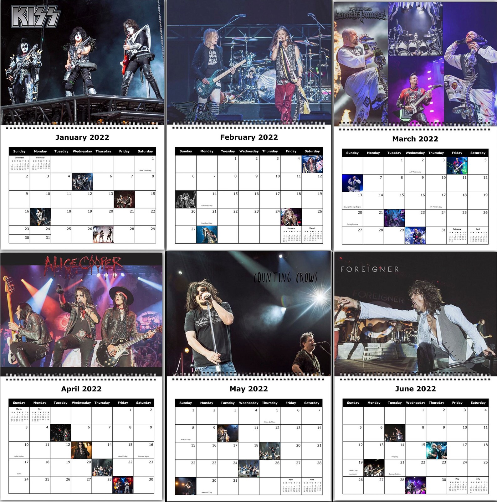 Backstage360 Concert 2023 Calendar - Etsy
