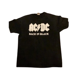 Black AC/DC 90s T-shirt