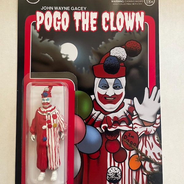 John Wayne Gacy 'Pogo the Clown' Display Figure