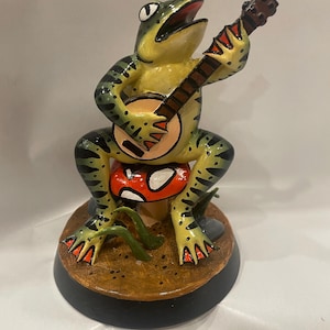 Frog banjo model