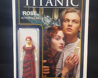 Figura de exhibición de la rosa del Titanic