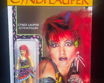 Cyndi Lauper Large Japanese 1980's Promo Poster Unused Unhung Near