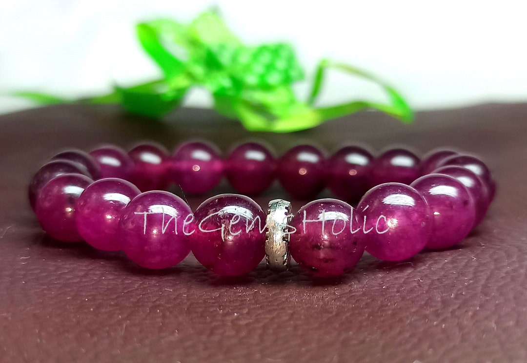 Pink jade bracelet Clearance