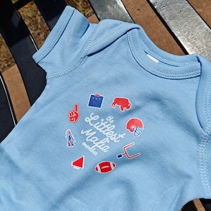 Littlest Mafia Onesie | Buffalo Bills Mafia Onesie | Baby Mafia
