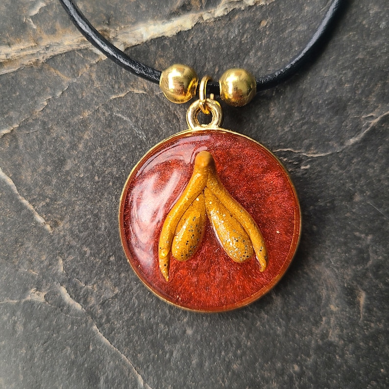 Clitoris Necklace Anatomical Clitoris Copper and Gold Pendant Necklace ...
