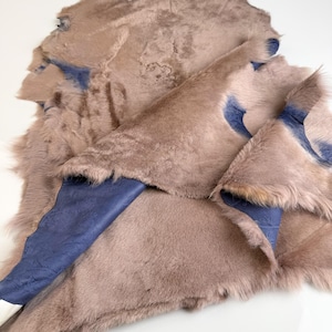 light brown sheepskin wool