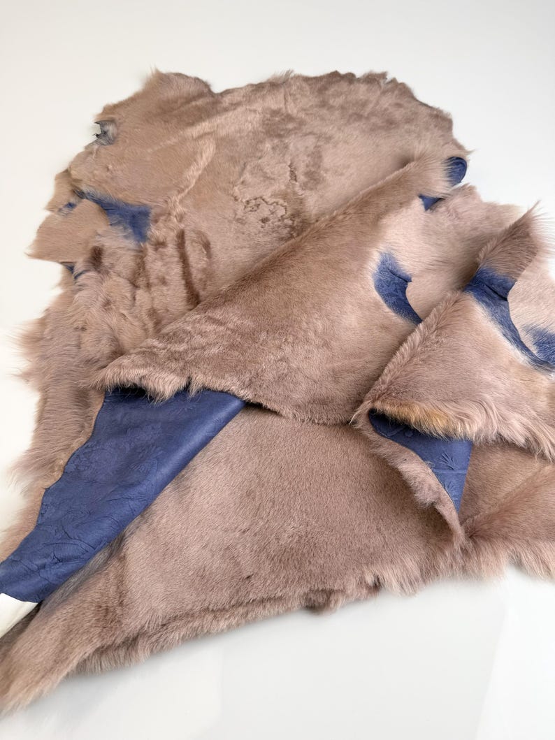 light brown sheepskin wool