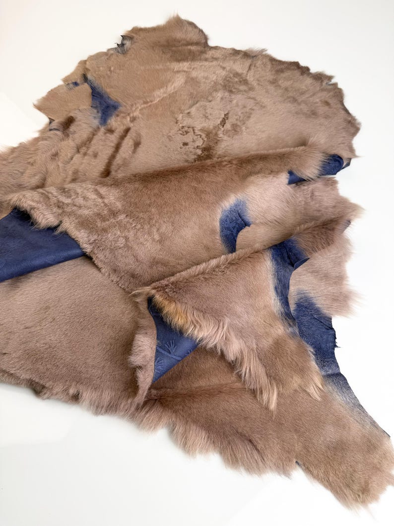 taupe sheepskin wool