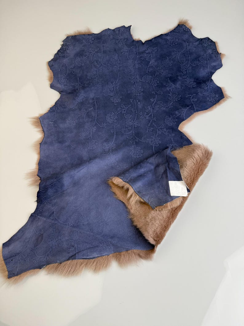 warm taupe sheepskin