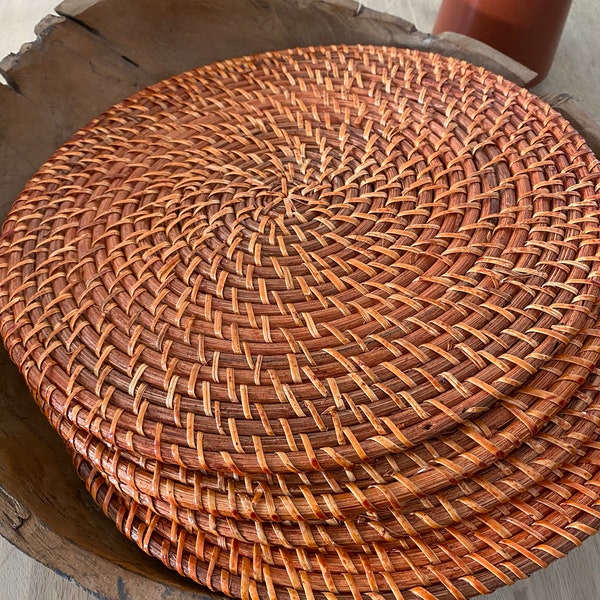 Rattan Placemats Etsy UK