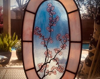 Cherry Blossom Stained Glass