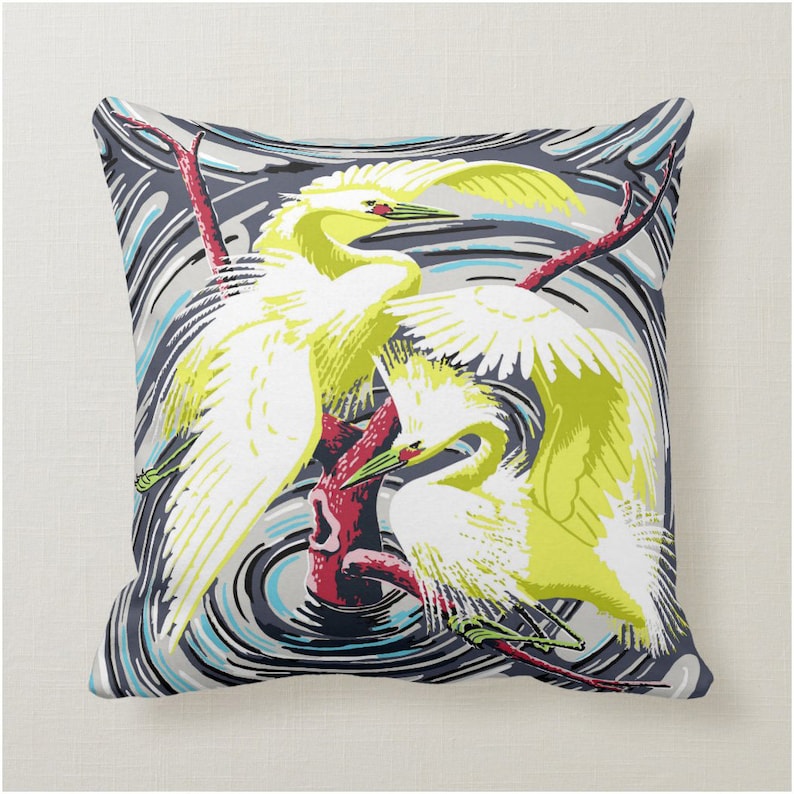 Avery Island Throw Pillow
