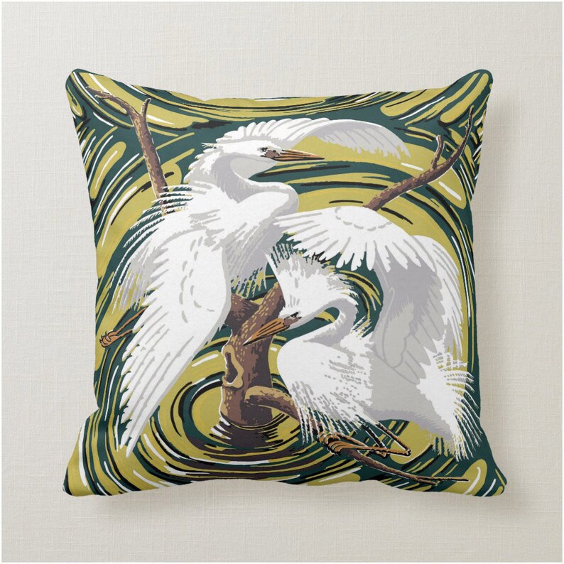 Avery Island Throw Pillow