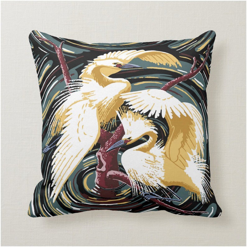 Avery Island Throw Pillow