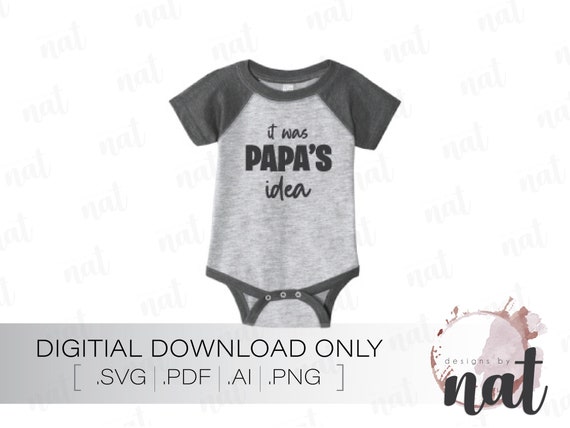 Download Papa S Idea Svg Digital Download Etsy