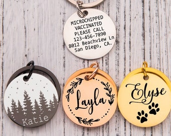 etsy dog tag