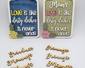 Happy Mothers Day Sign, Mom Card, Grandma, Sarcastic Sign, Mother Card, Oma