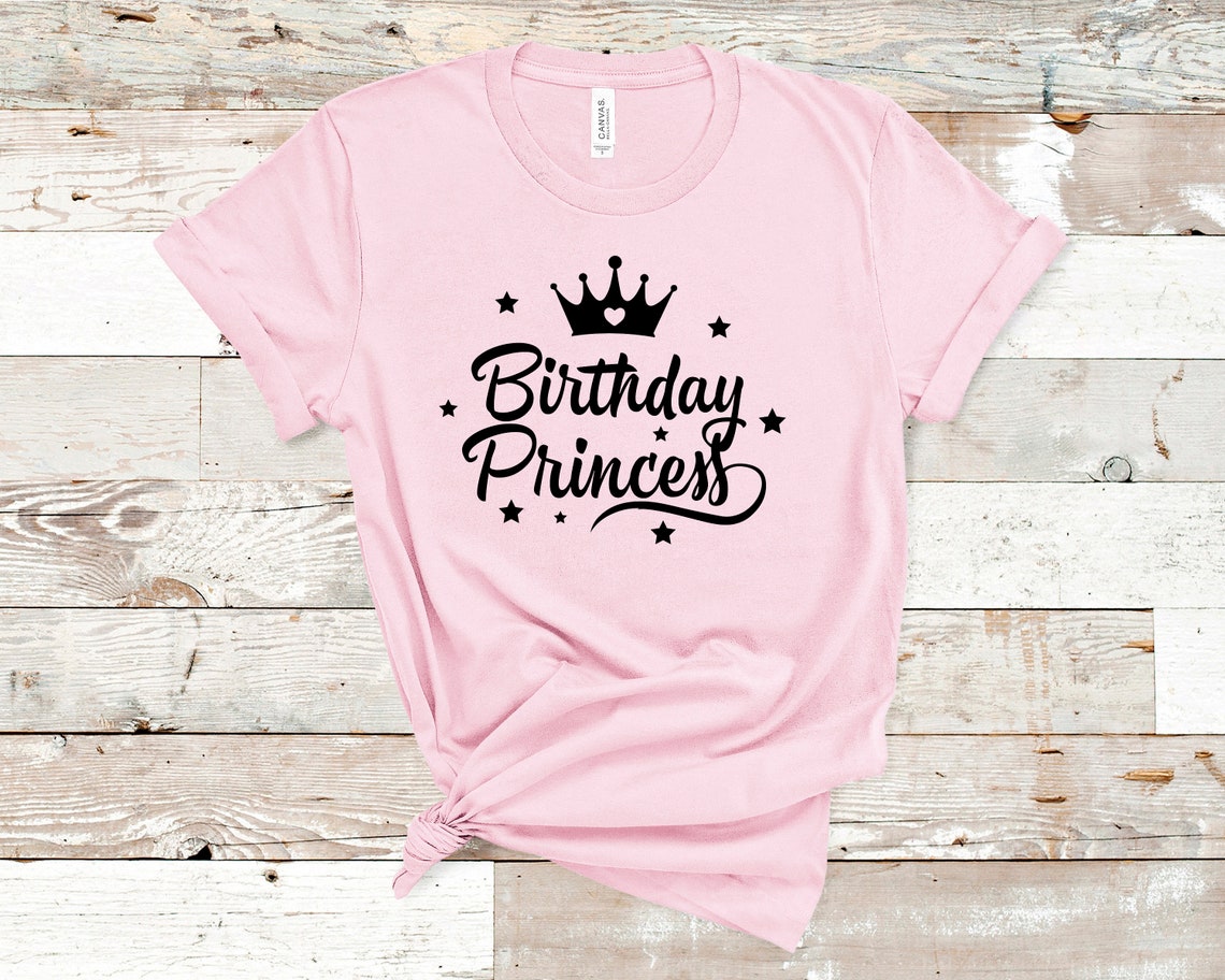 Birthday Princess Shirt Etsy
